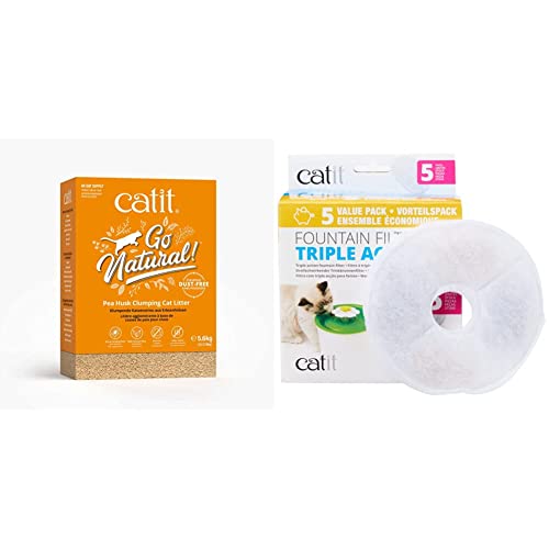 Pea Husk Clumping Cat Litter, Vanilla