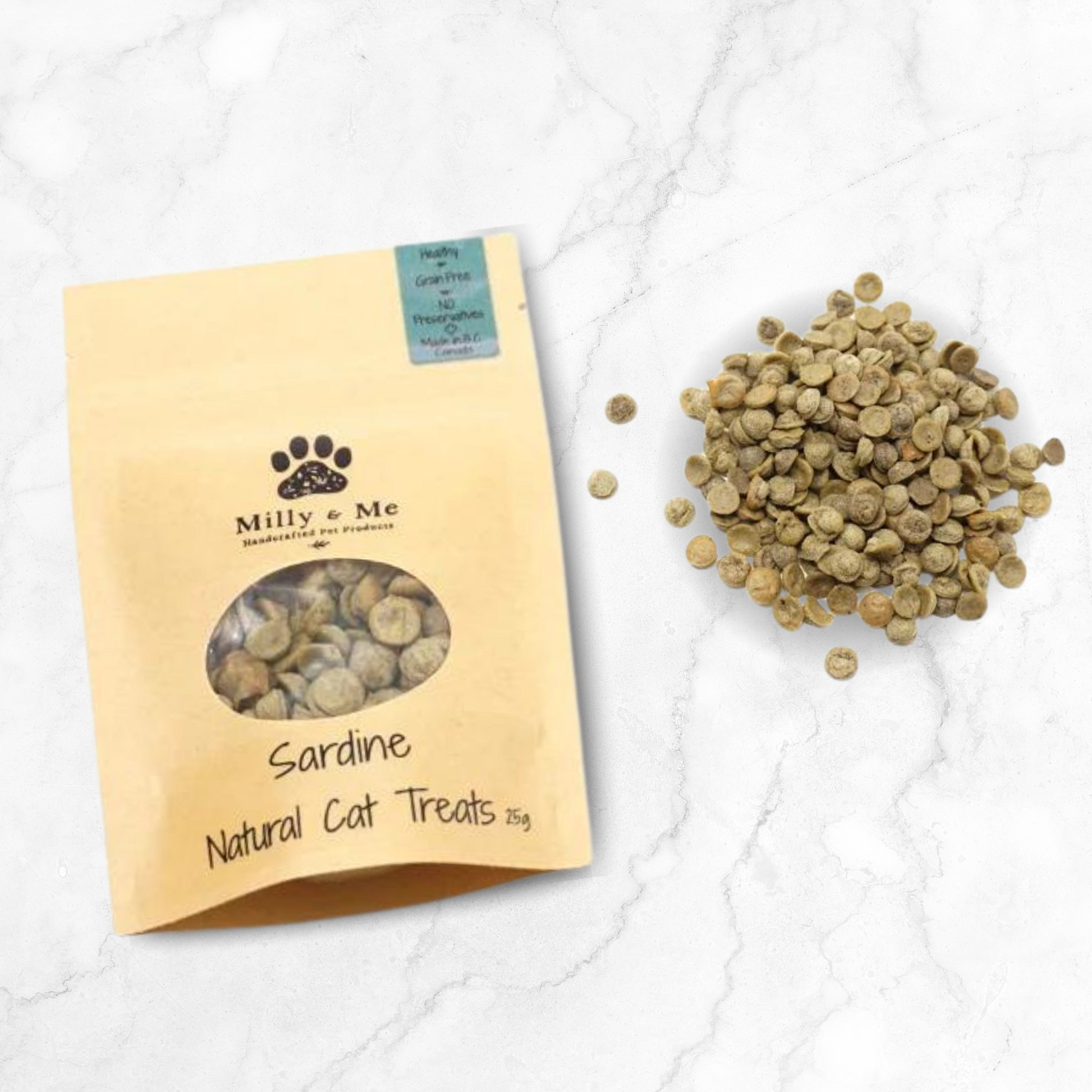 BakedProteinSardineNaturalCatTreats-PetTreatsmadeinCanada-FloofPetProducts-Milly_Me