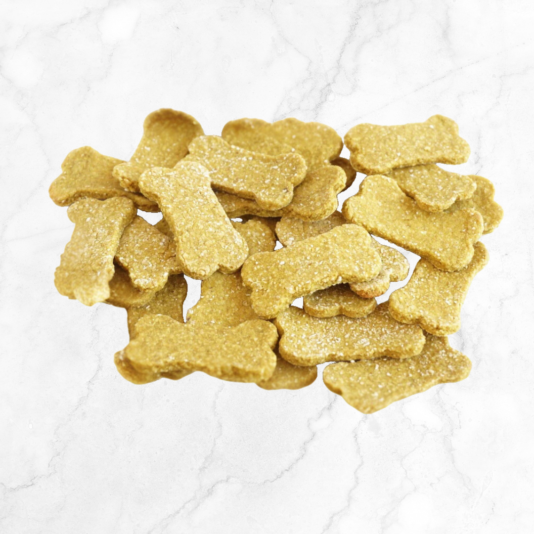 ProductImage-salmon and tumeric dog biscuits-salmon dog food Canada-100 mile house bc-Milly and e-floofpetproducts