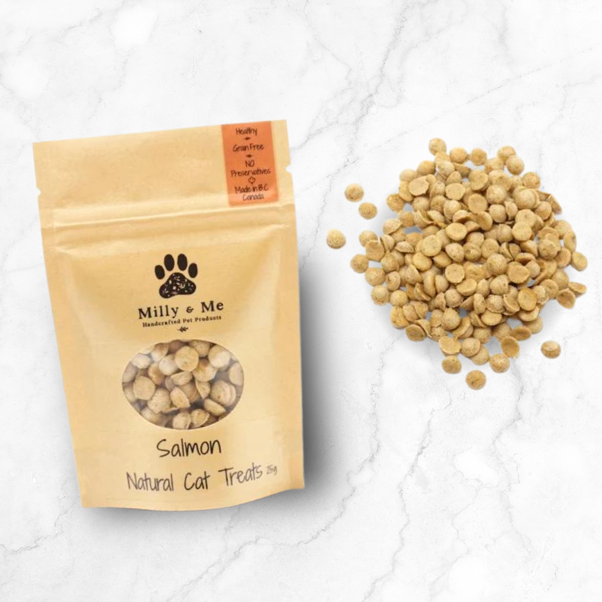 Salmon cat treat recipe-FloofPetProducts-MillyandMe