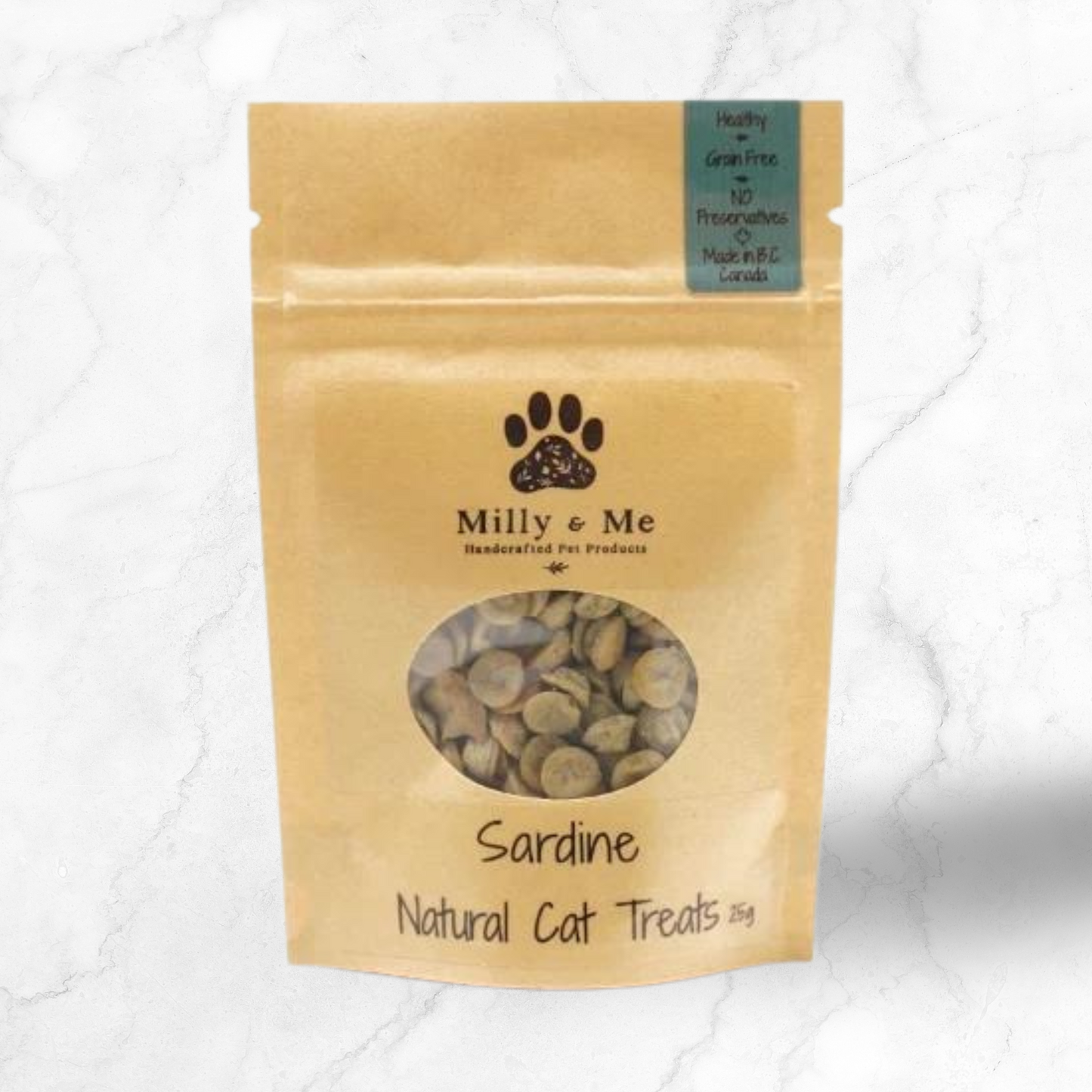 Sardinenaturalcattreats-Bestgrainfreecattreats-FloofPetProducts-MillyandMe