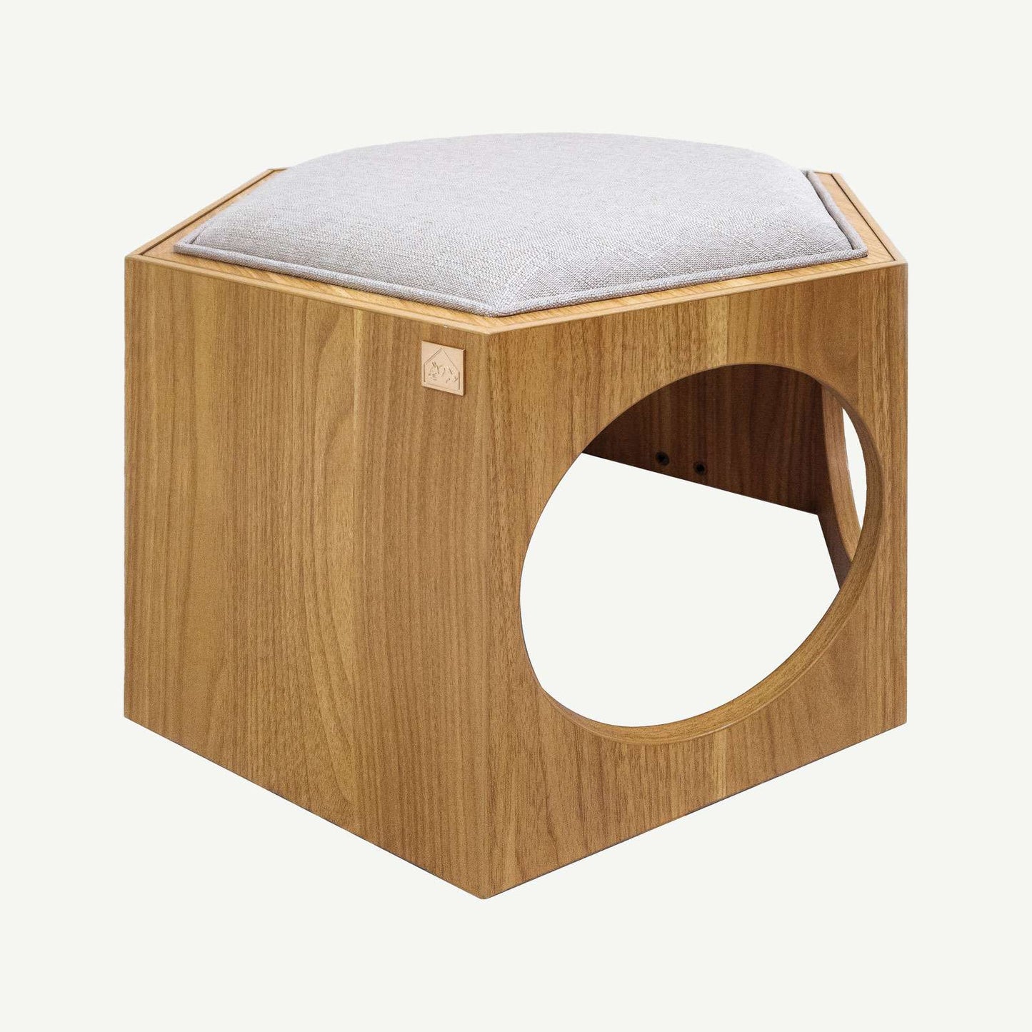 Suki Cat Stool and Shelf