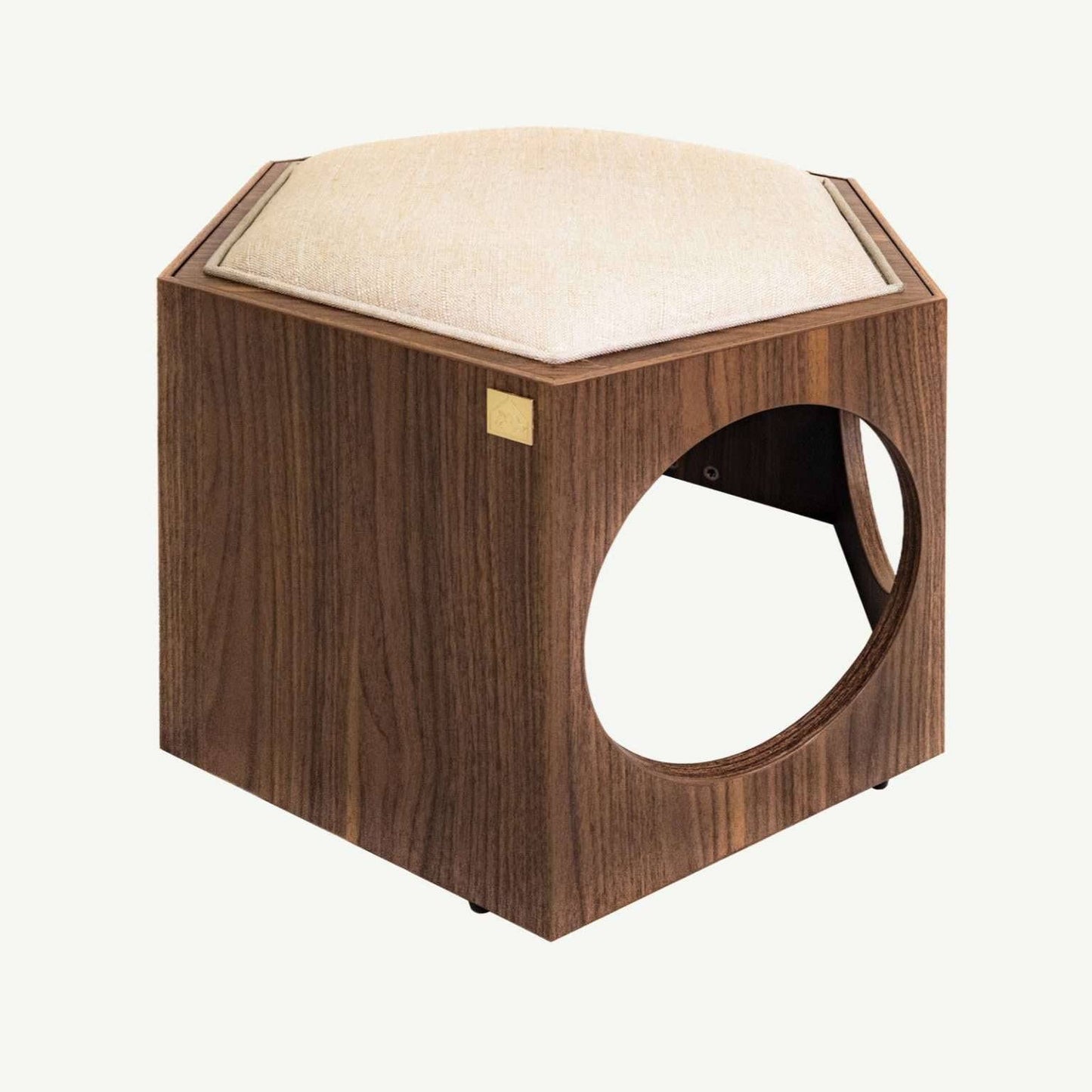 Suki Cat Stool and Shelf