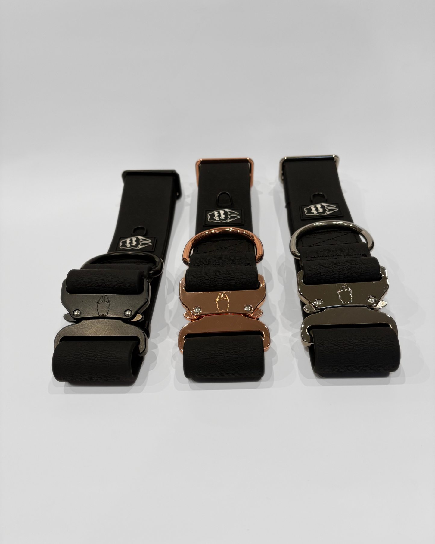 2 inch Waterproof PVC Dog Collar 2.0 pet collars & harnesses from Floof Pet Products on a neutral background