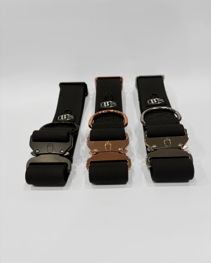 2 inch Waterproof PVC Dog Collar 2.0 pet collars & harnesses from Floof Pet Products on a neutral background