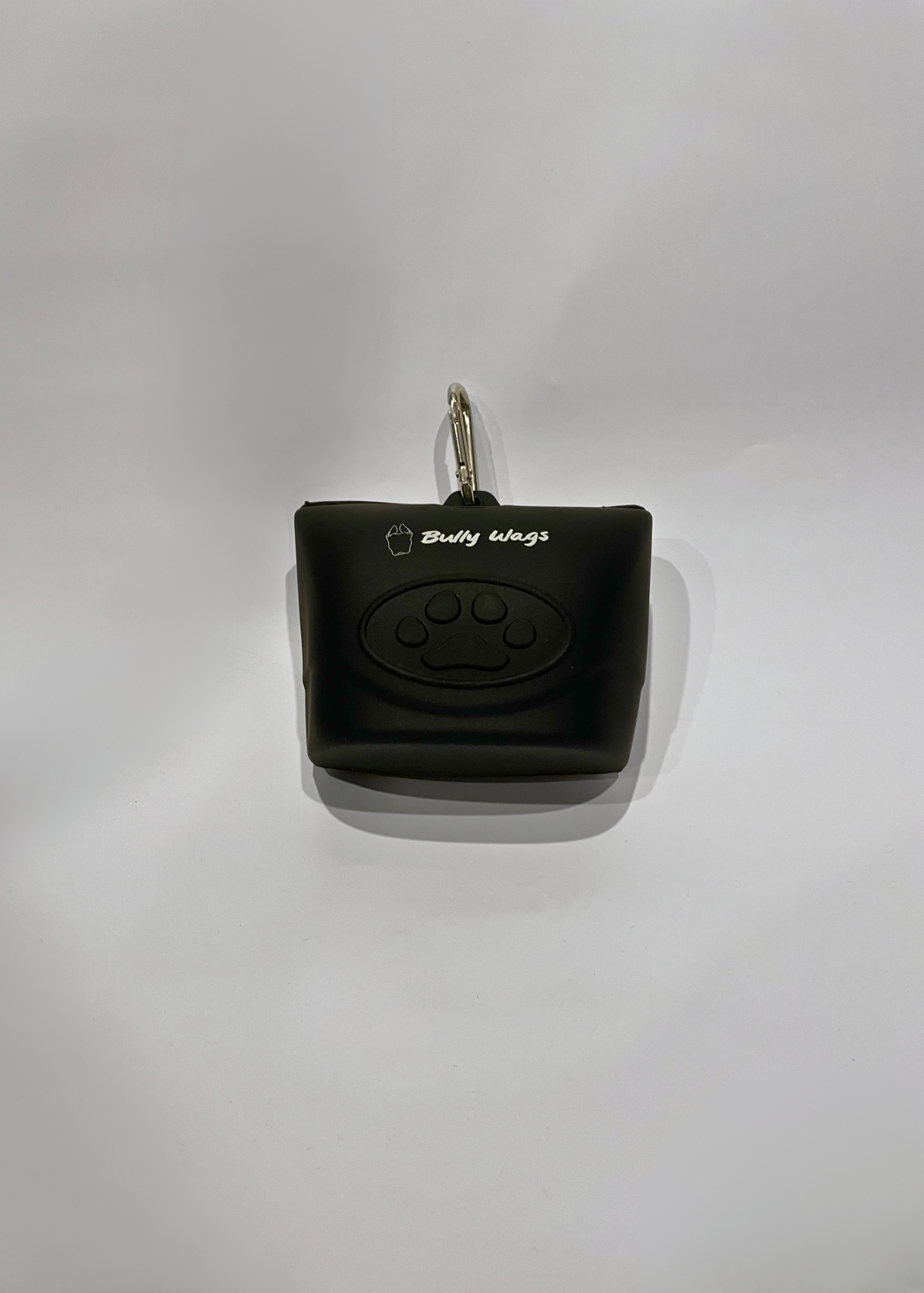 Silicone Treat Pouch with magnetic closure pet accessories from Floof Pet Products on a neutral background