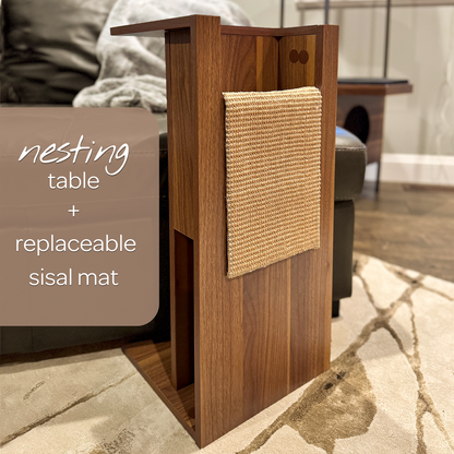 Jewl Nesting Table + Scratcher