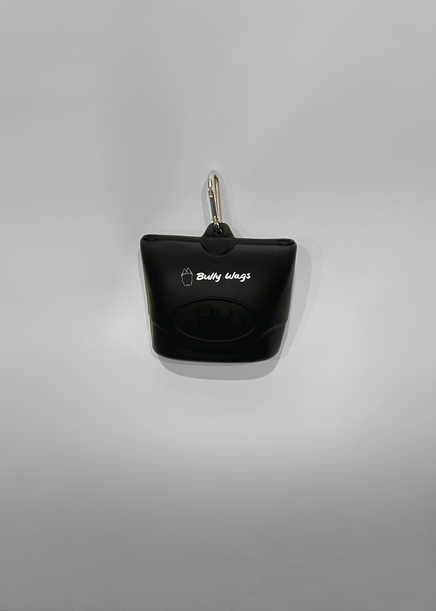 Silicone Treat Pouch with magnetic closure pet accessories from Floof Pet Products on a neutral background