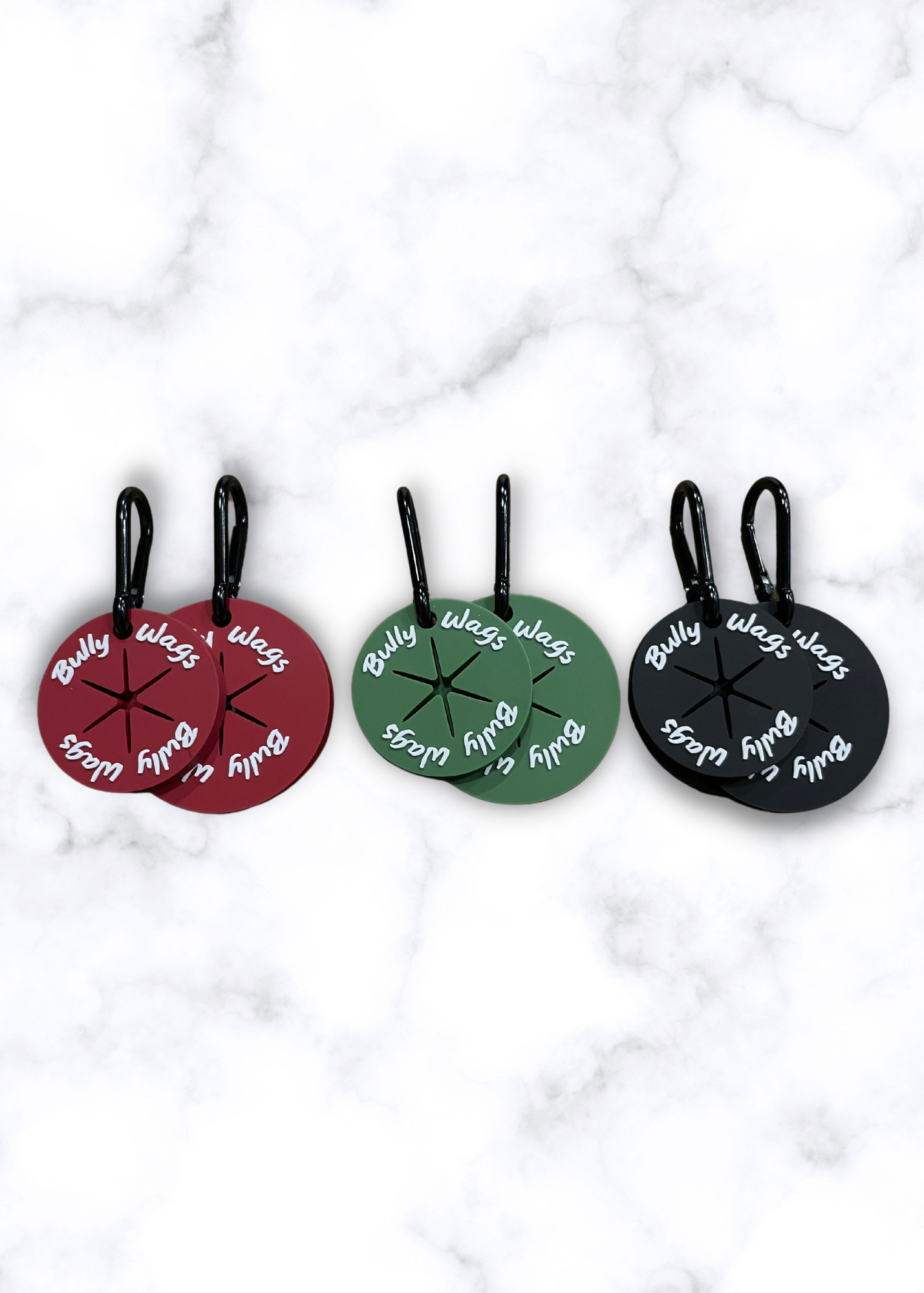 Poop Bag Clips pet accessories from Floof Pet Products on a neutral background