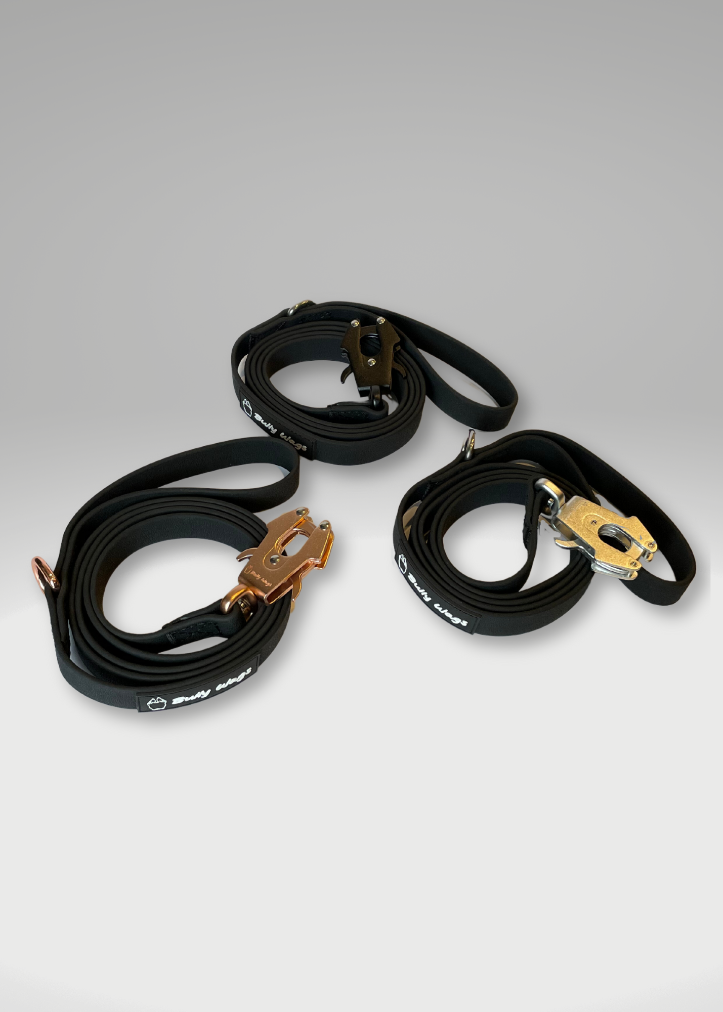 Waterproof PVC Dog Leash pet leashes from Floof Pet Products on a neutral background