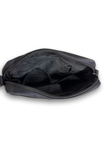 Crossbody Dog Walking Bag with Treat Pouch crossbody bag from Floof Pet Products on a neutral background