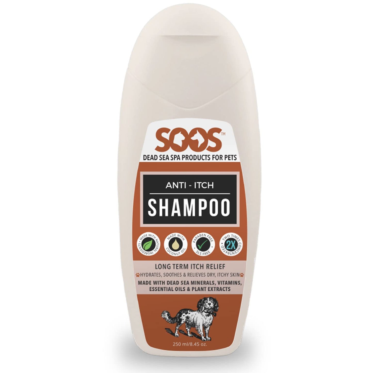 Anti-Itch Natural Dead Sea Pet Shampoo