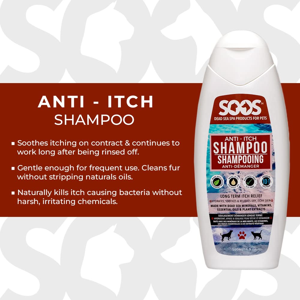 Anti-Itch Natural Dead Sea Pet Shampoo