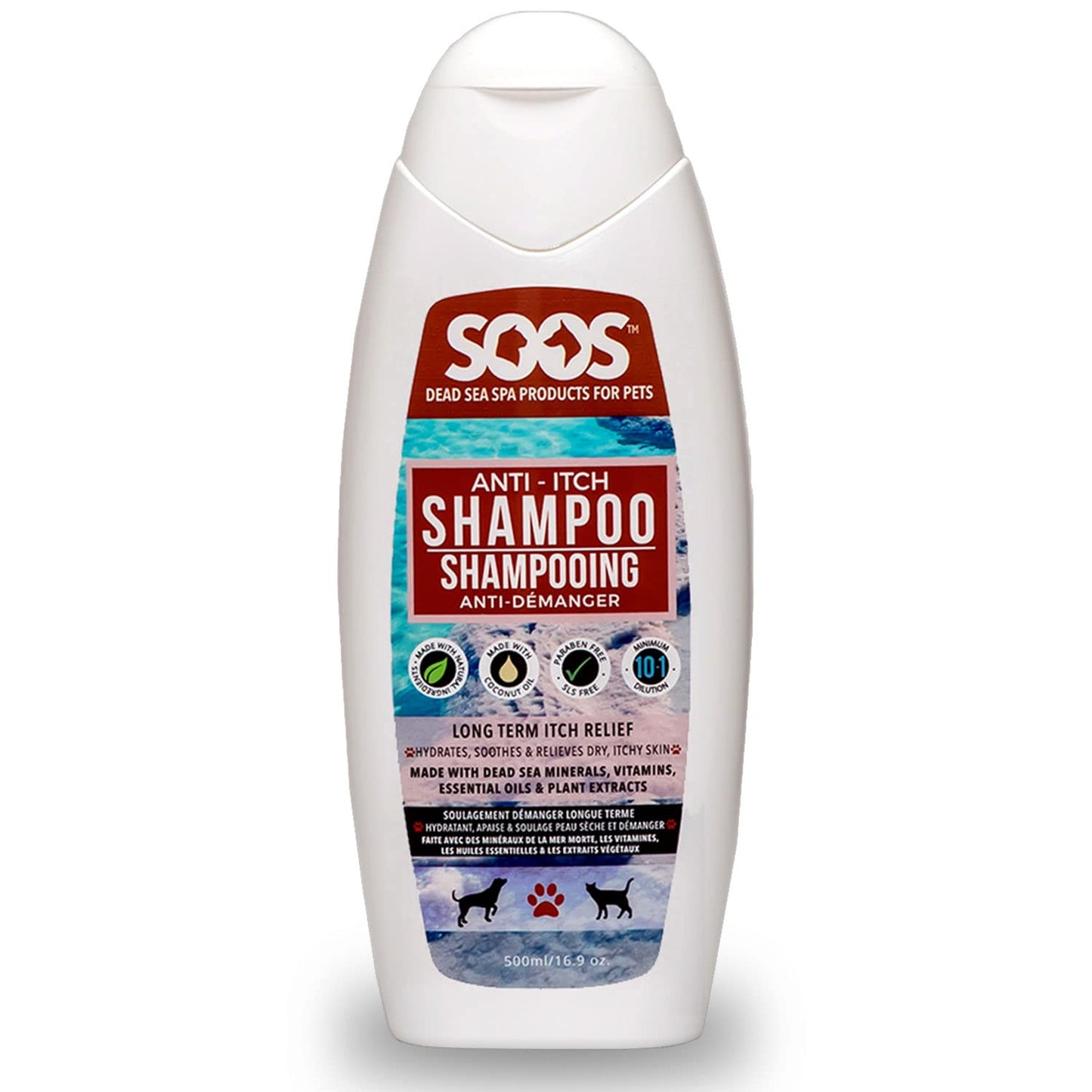 Anti-Itch Natural Dead Sea Pet Shampoo