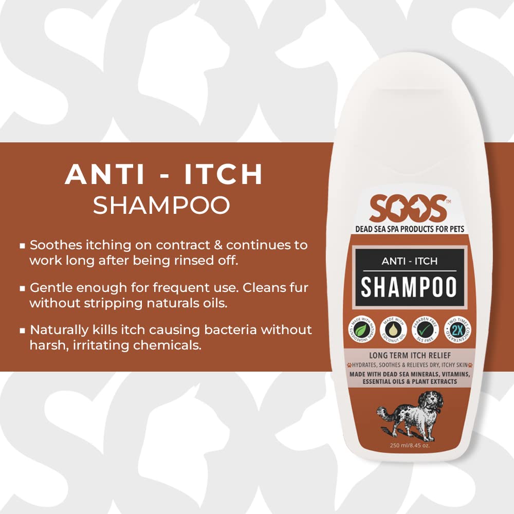 Anti-Itch Natural Dead Sea Pet Shampoo