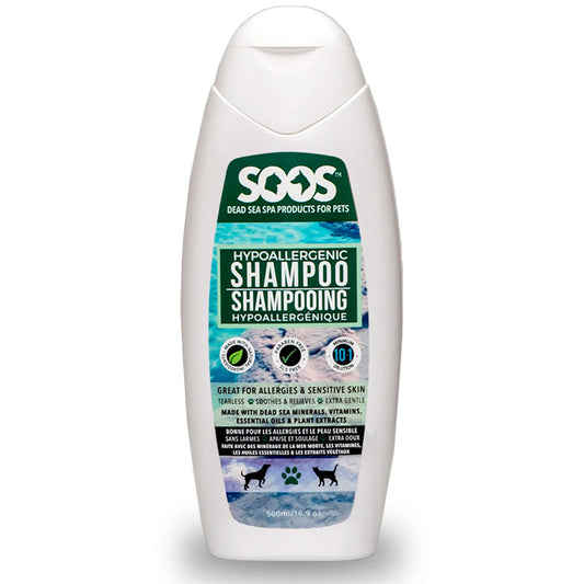 Hypoallergenic Natural Dead Sea Pet Shampoo