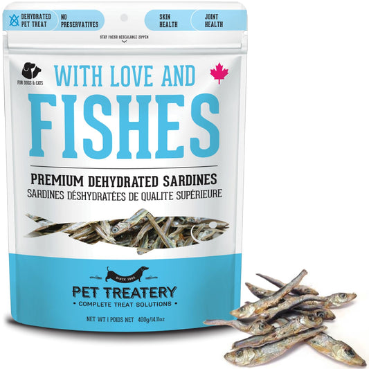 Dehydrated Sardines Pet Treats