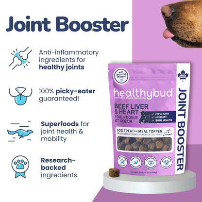 Soft Beef Liver Hip and Joint Supplement Dog Treats