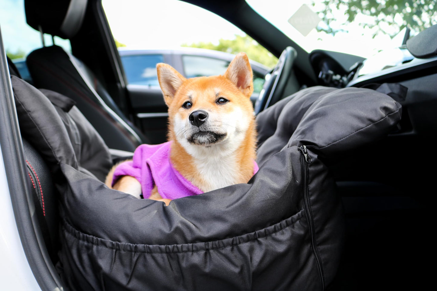 Dog Car Seat & Bed for Small and Medium Dogs