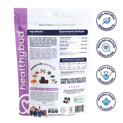 Soft Beef Liver Hip and Joint Supplement Dog Treats