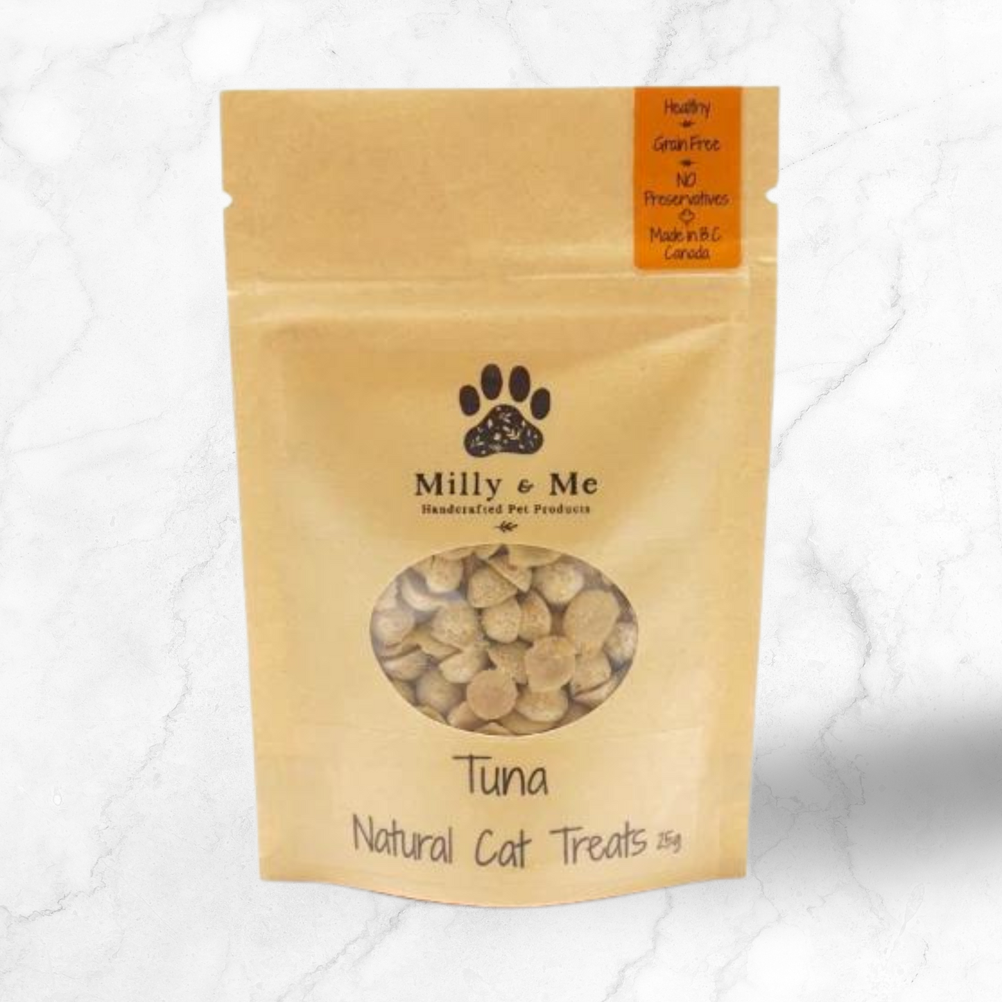 BakedTunacattreats-homemade grain free cat treats-Floof_Pet_Products-Milly_Me