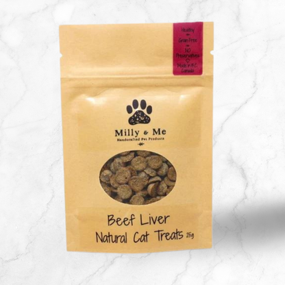 BeefLiverCatTreats-AllNaturalhealthyCatTreats-FloofPetProdcuts-Canadian-made-MillyandMe