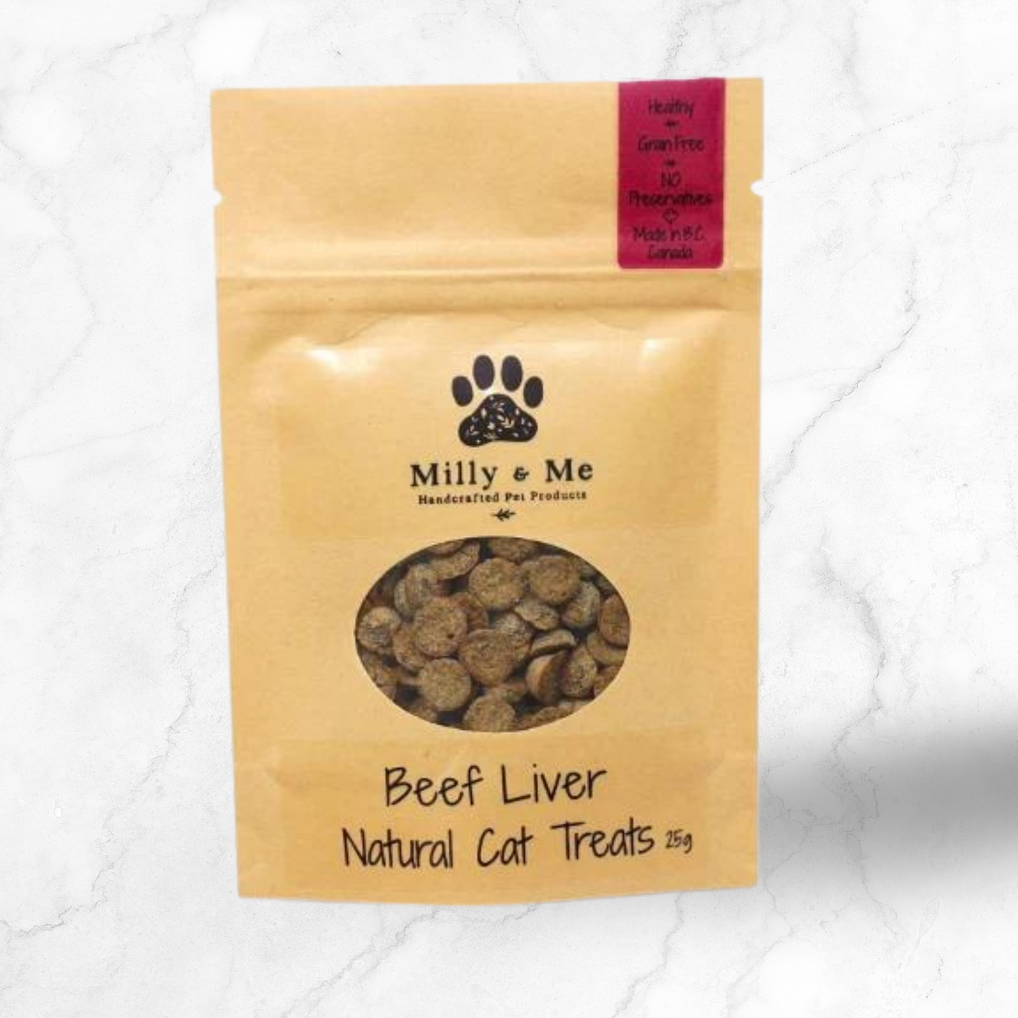 Mix n Match Milly & Me Handcrafted Pet Treats dog treats from Floof Pet Products on a neutral background