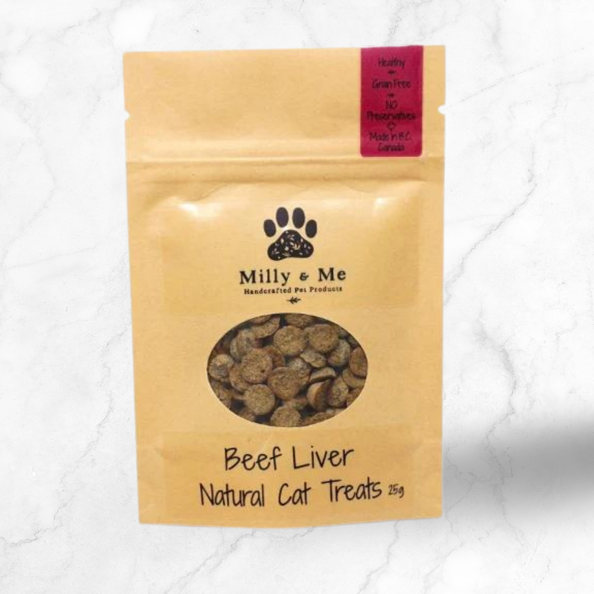 Mix n Match Milly & Me Handcrafted Pet Treats dog treats from Floof Pet Products on a neutral background