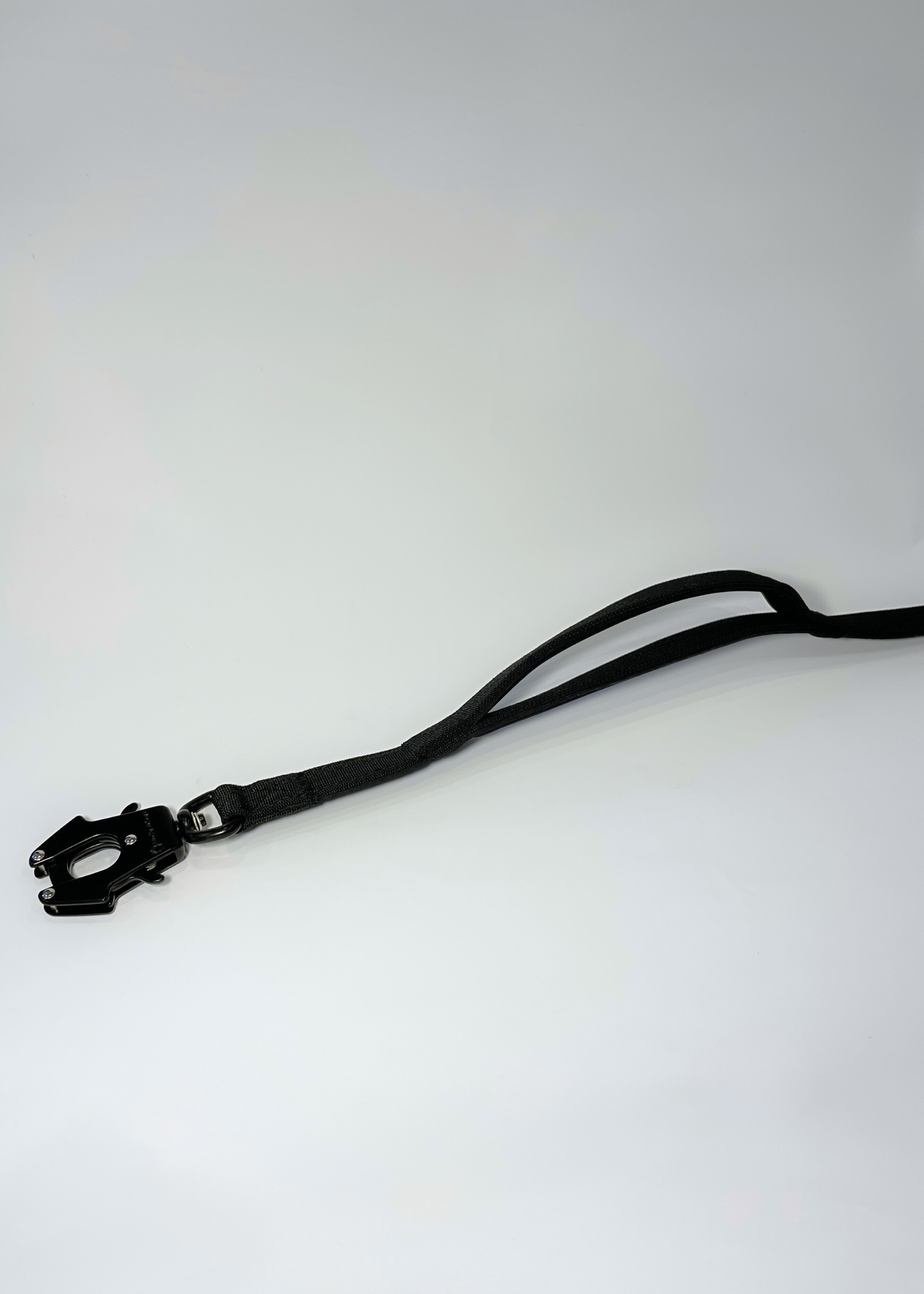 Tactical Dog Leash - Black pet leashes from Floof Pet Products on a neutral background