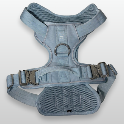 Heavy-Duty Everyday Harness - Baby Blue pet collars & harnesses from Floof Pet Products on a neutral background