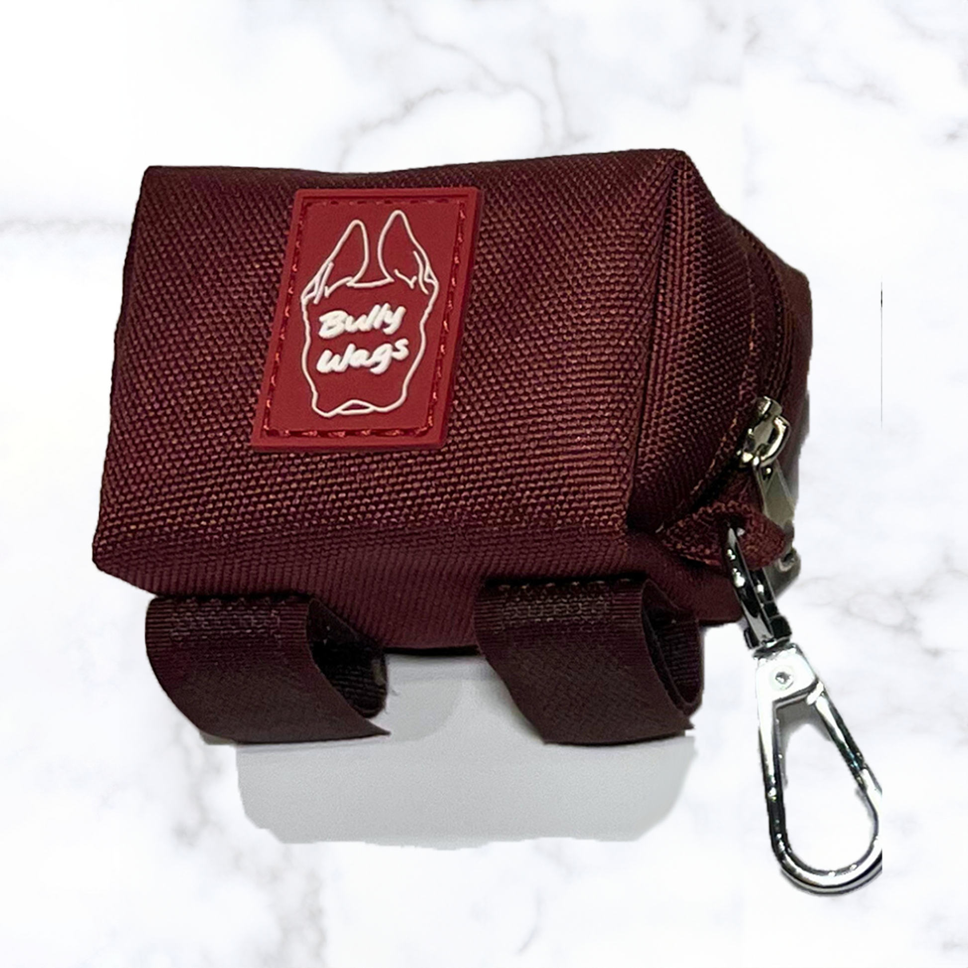 Dog_poop_bag_holder_with_velcro_Cherry_wine