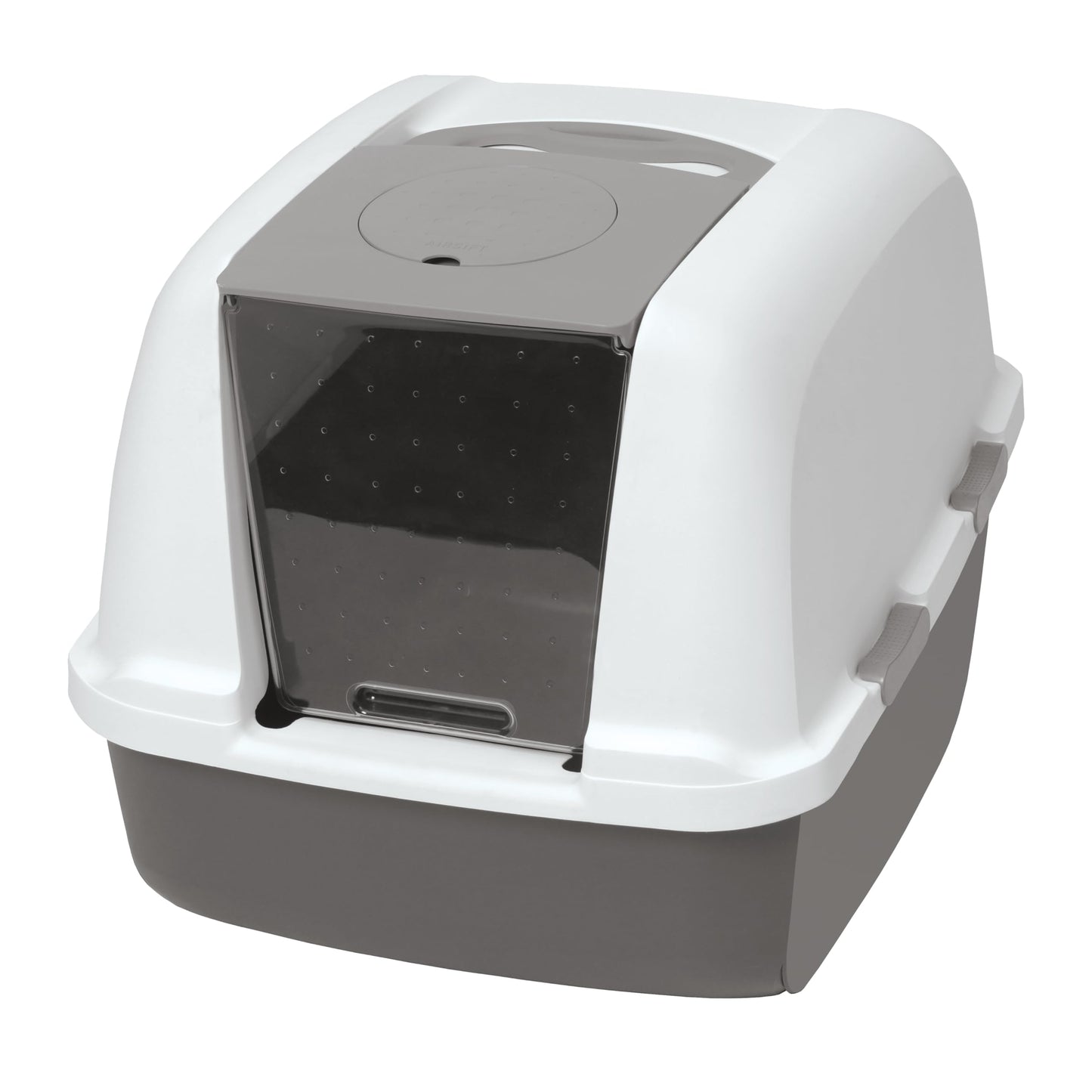 Filtered cat litter box-easy to clean cat box_Floof Pet Products