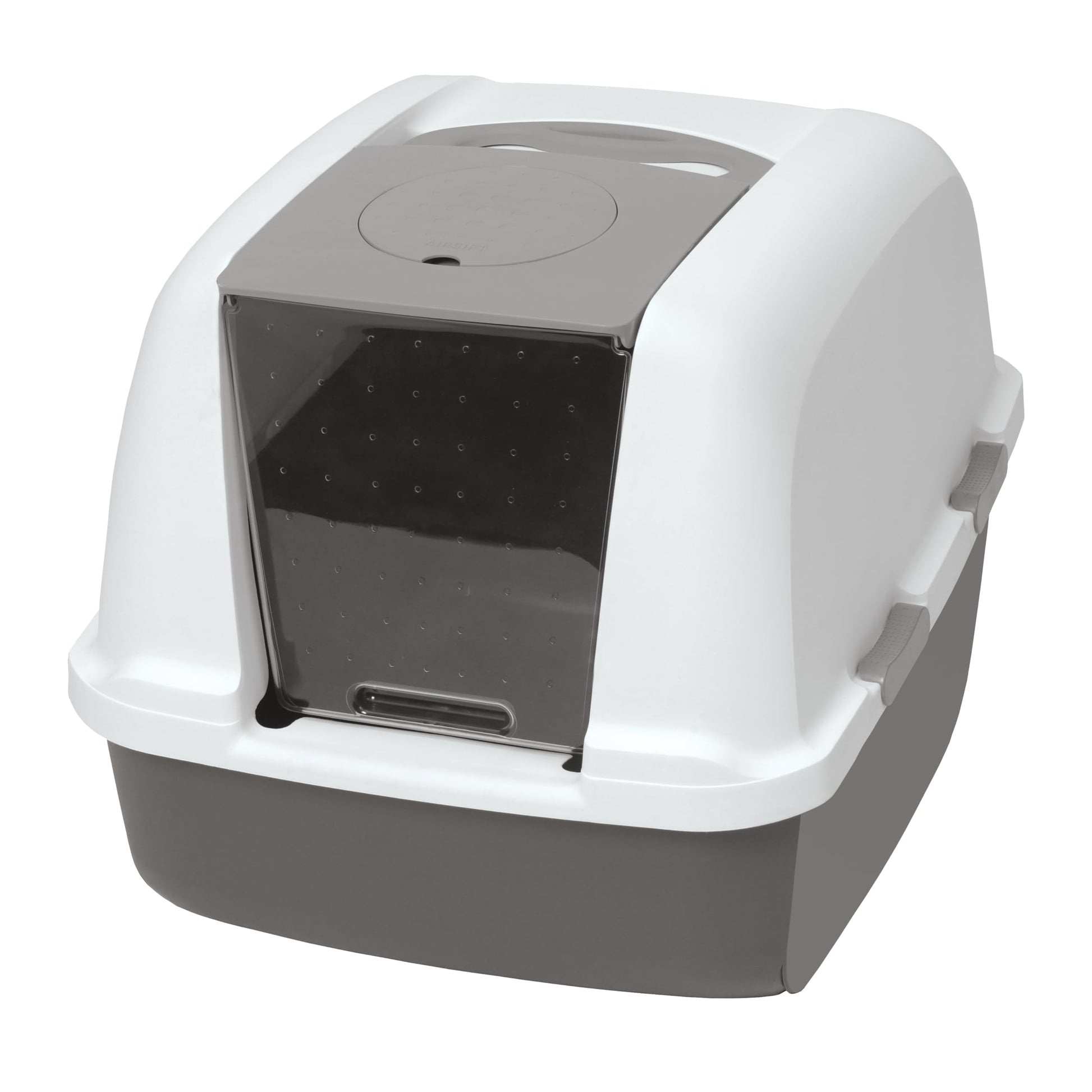 Filtered cat litter box-easy to clean cat box_Floof Pet Products