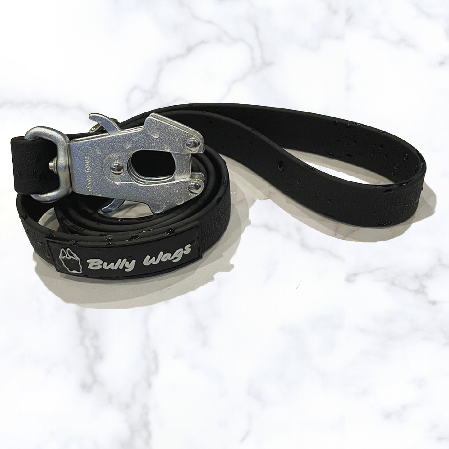 FloofPetProducts-BullyWags-waterproofdogleashforlargedogs-coloursilver