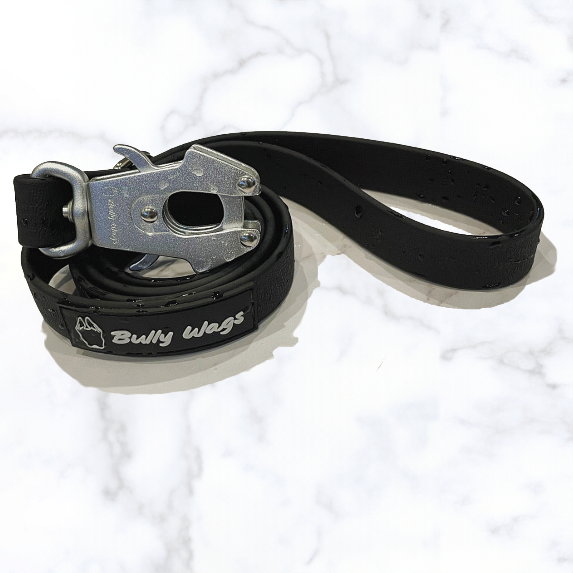 FloofPetProducts-BullyWags-waterproofdogleashforlargedogs-coloursilver