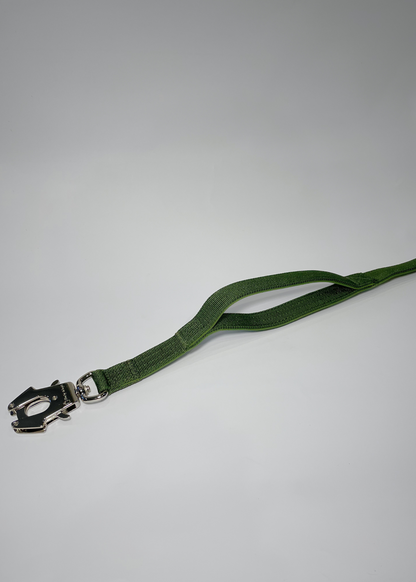 Tactical Dog Leash - Cactus Green pet leashes from Floof Pet Products on a neutral background