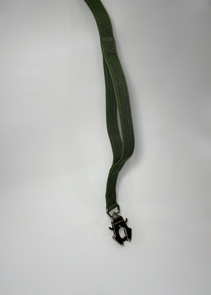 Tactical Dog Leash - Cactus Green pet leashes from Floof Pet Products on a neutral background