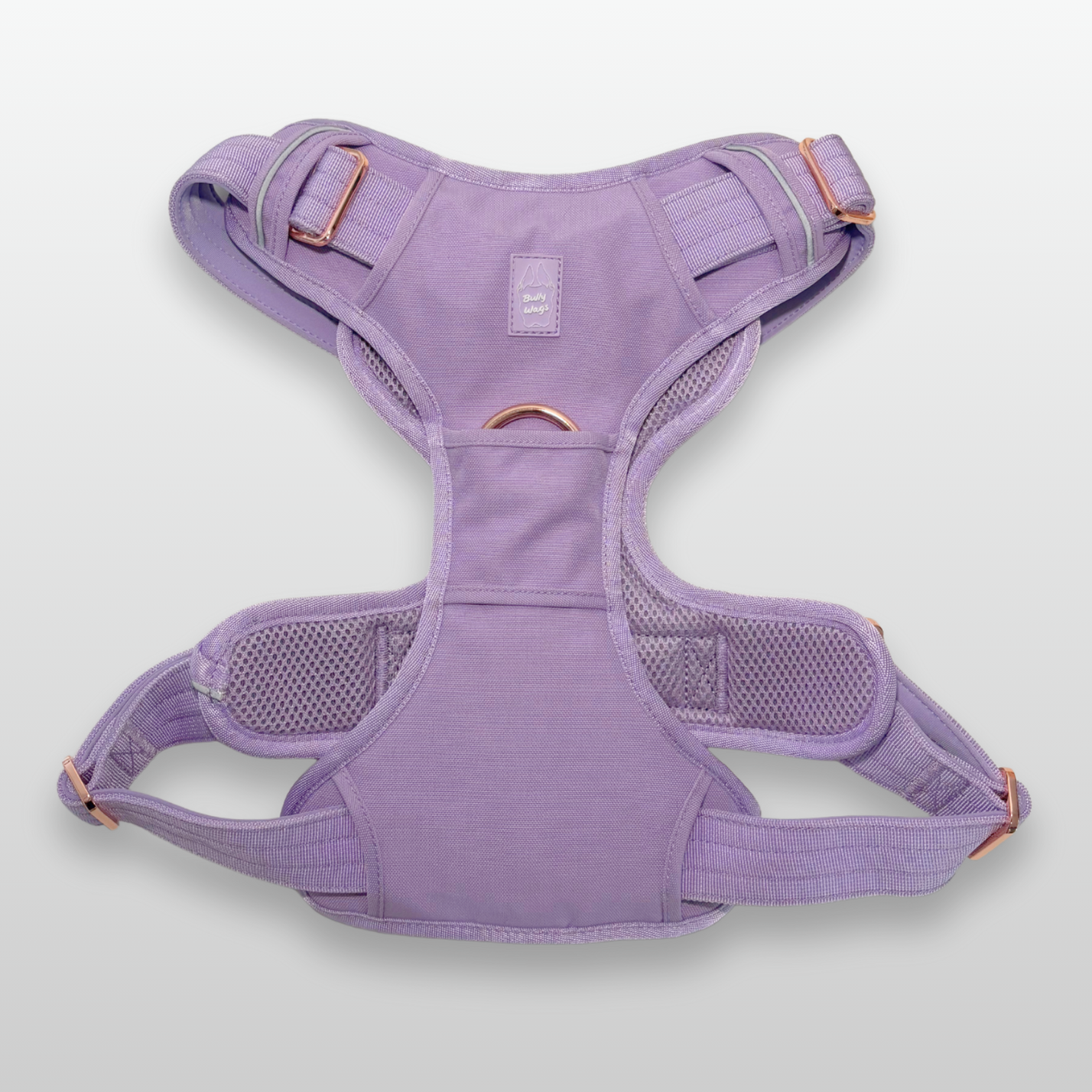 Heavy-Duty Everyday Harness - Lilac pet collars & harnesses from Floof Pet Products on a neutral background