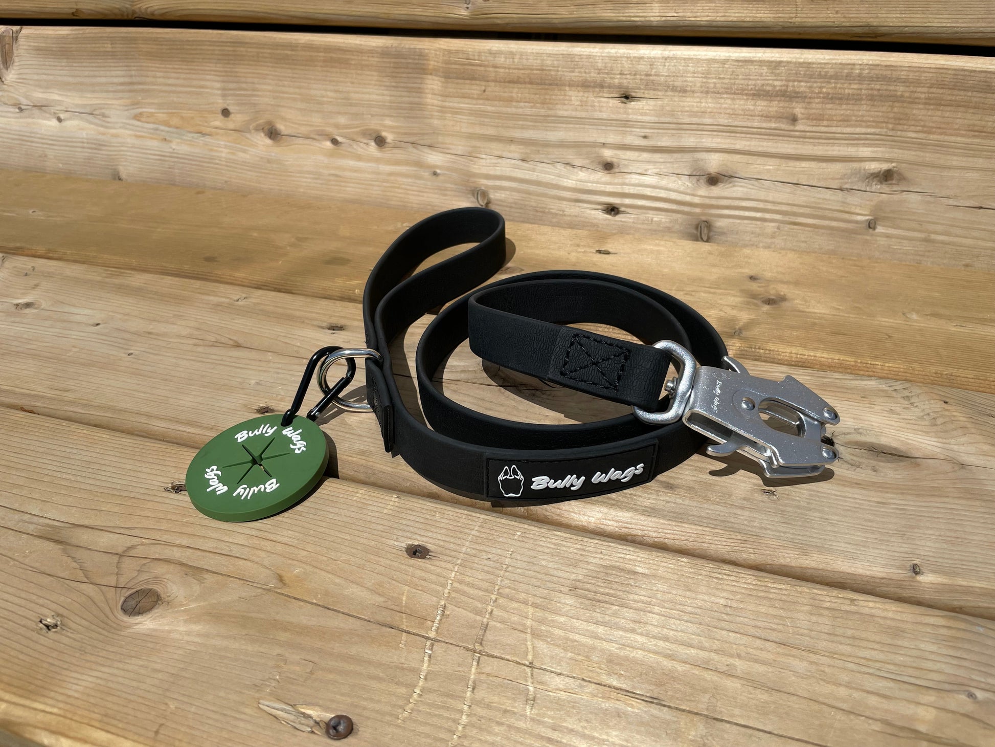 Waterproof PVC Dog Leash pet leashes from Floof Pet Products on a neutral background