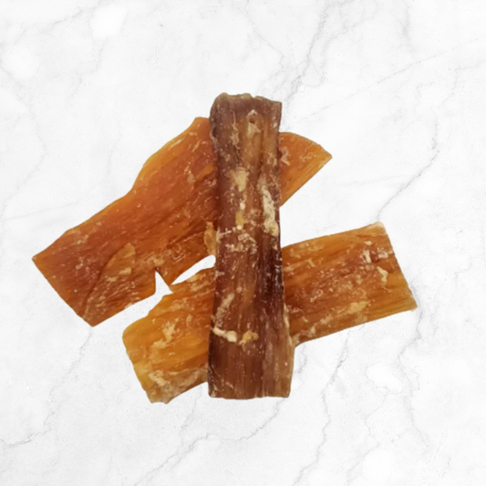 dehydrated beef back tendon dog chews