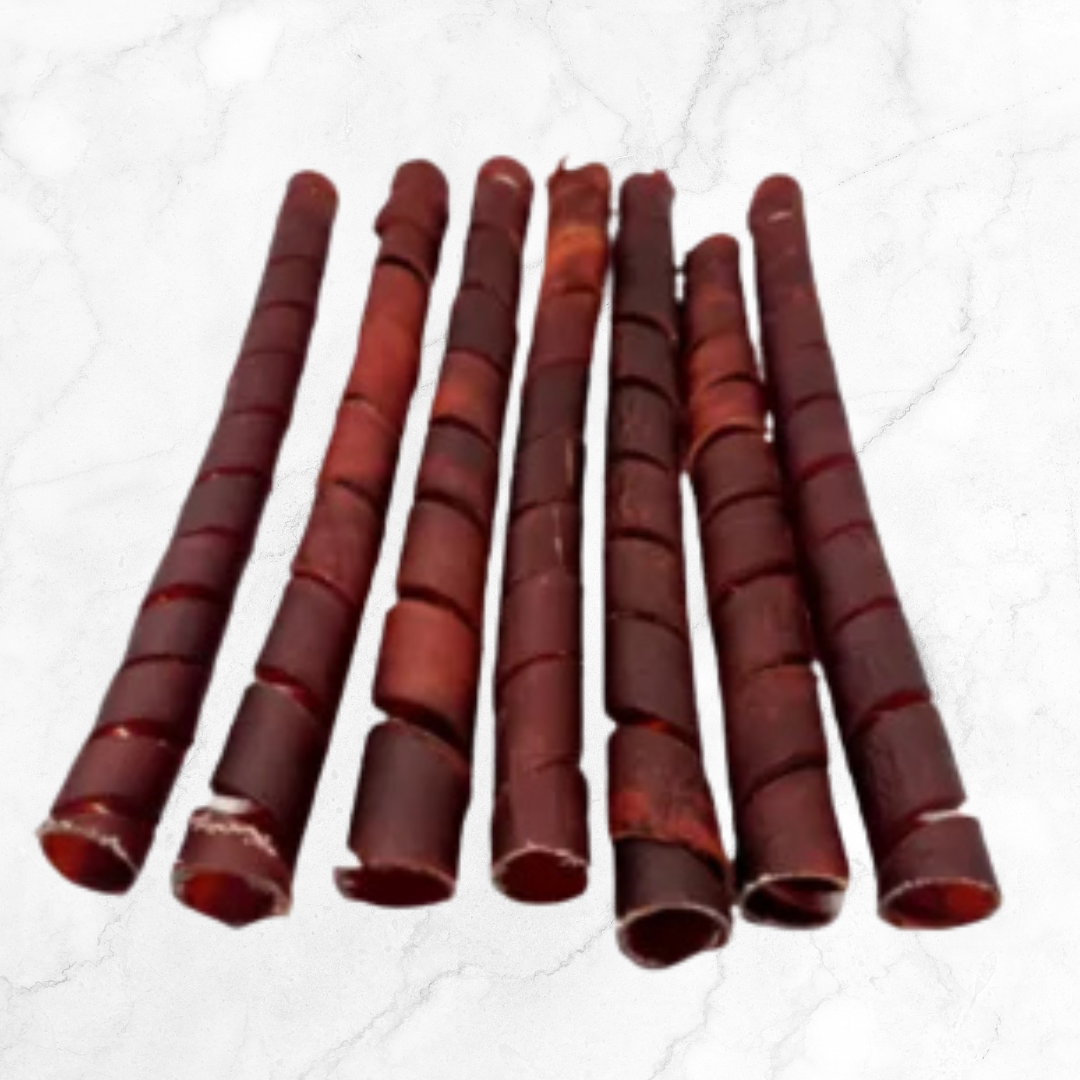 collagen spiral dog chews made from dhydrated beef collagen