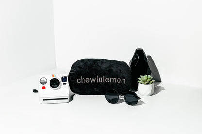 NEW LIMITED EDITION Chewlulemon Bag plush dog toy from Floof Pet Products on a neutral background