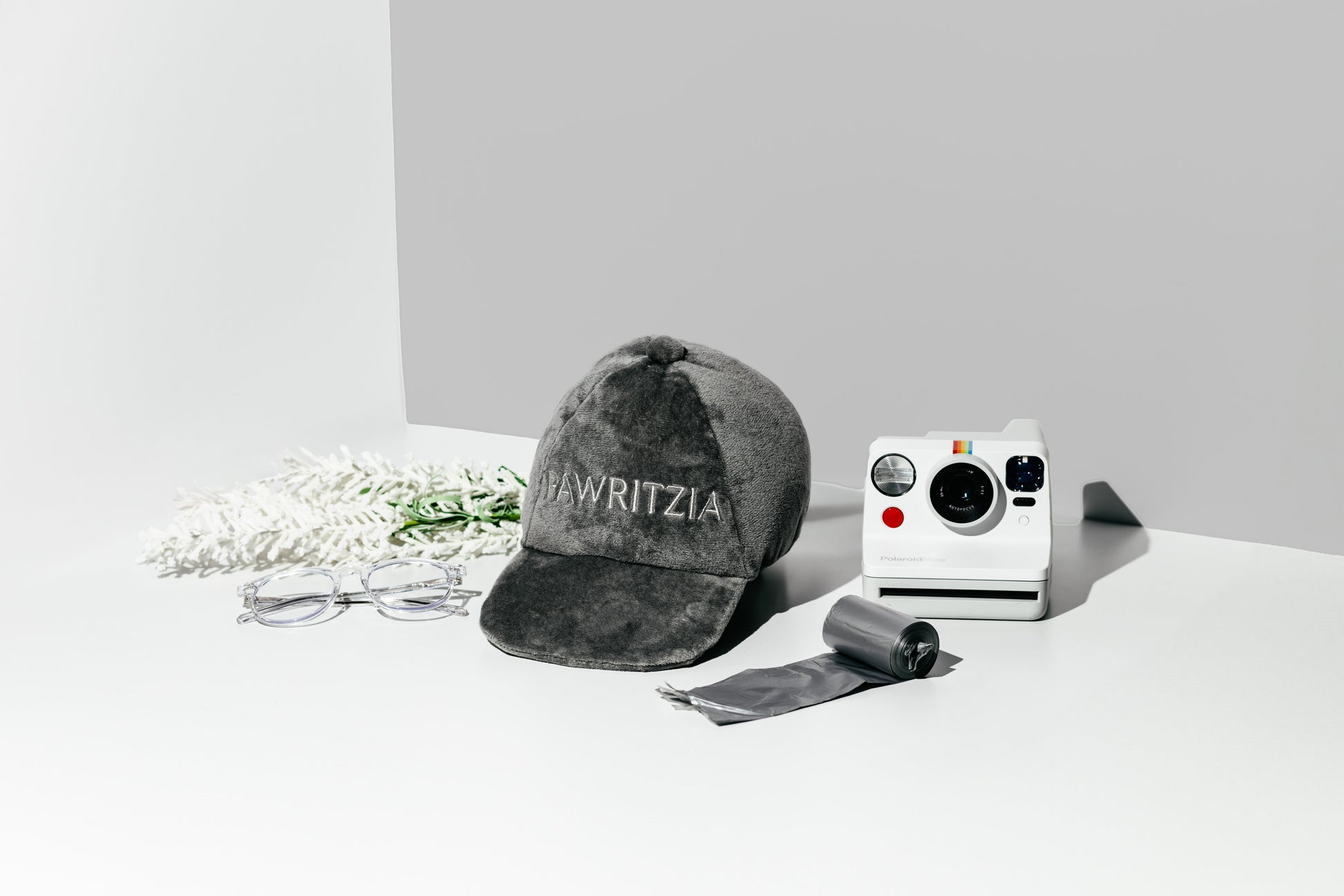 NEW LIMITED EDITION Pawritzia Hat plush dog toy from Floof Pet Products on a neutral background