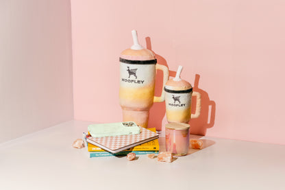 NEW LIMITED EDITION Woofley Tumbler Dog Toy - Small plush dog toy from Floof Pet Products on a neutral background