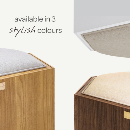 Suki Cat Stool and Shelf