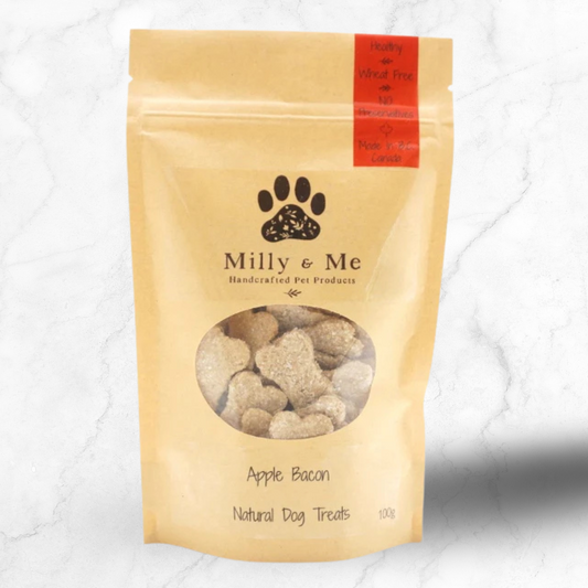 Natural Apple & Bacon Dog Treats
