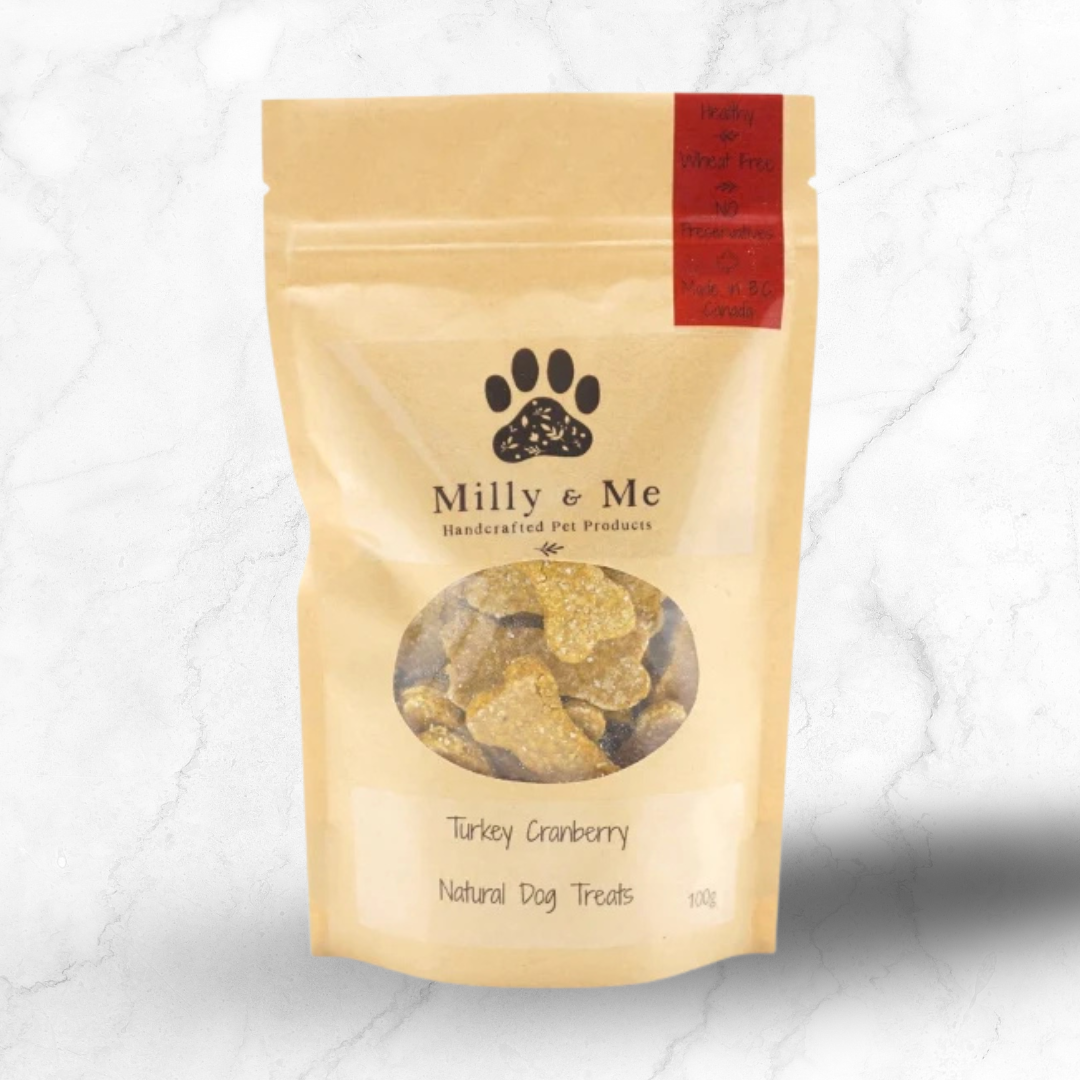 TurkeyCranberryDogTreats-puppytrainingtreatshomemade-Milly & Me-Floof Pet Products